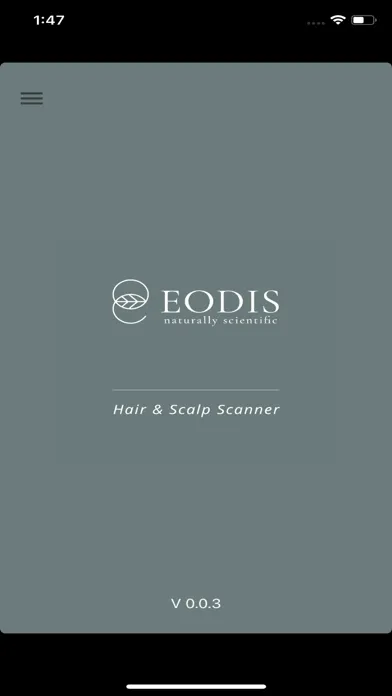 EODIS Hair & Scalp Scanner Screenshots