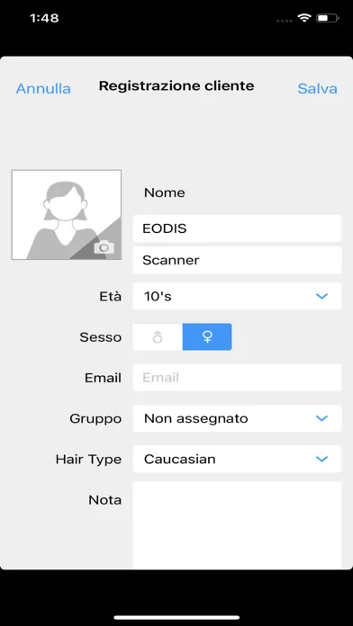 EODIS Hair & Scalp Scanner Screenshots