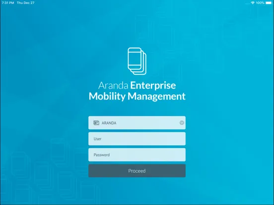 Aranda EMM Agent iPad 应用截图