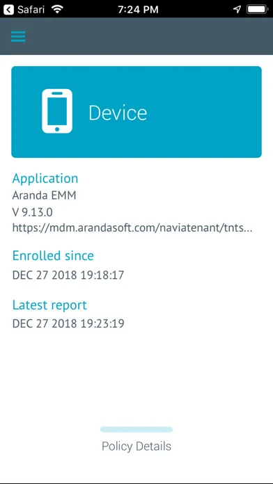 Aranda EMM Agent应用截图
