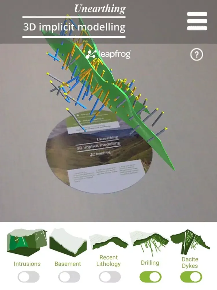 Unearthing 3D Modelling iPad  Screenshots