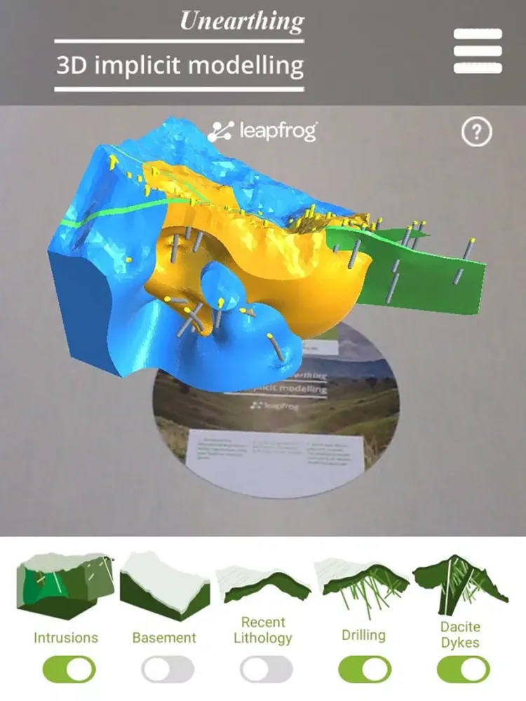 Unearthing 3D Modelling iPad  Screenshots