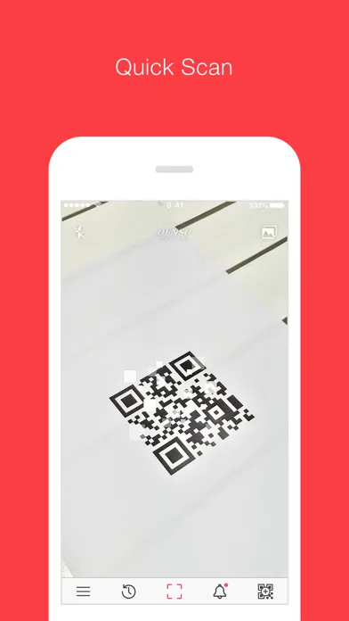 Capturas de tela do QRQR - QR Code® Reader