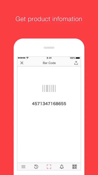 Capturas de tela do QRQR - QR Code® Reader