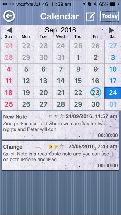 Quick Note Lite স্ক্রিনশট