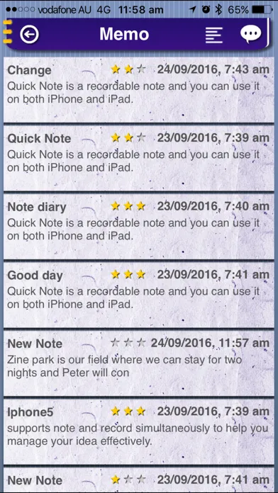 Quick Note Lite স্ক্রিনশট