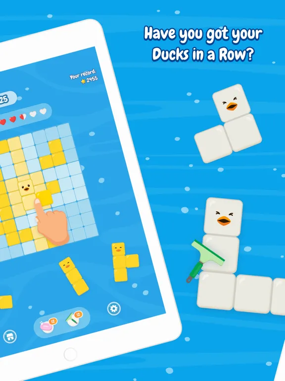 ภาพหน้าจอของ Ducks in a Row iPad 