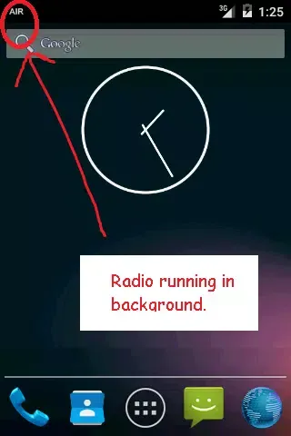 Captures d'écran de Listen All India Radio
