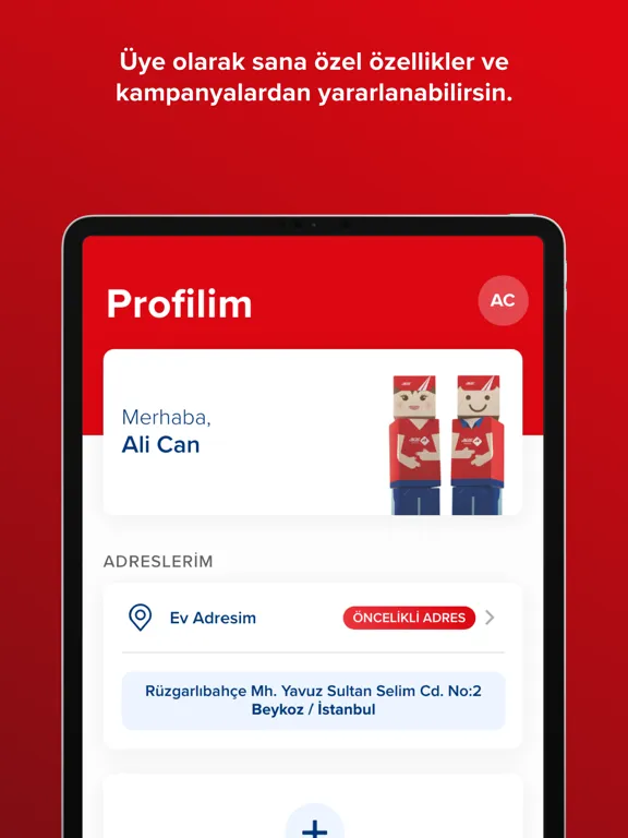 Tangkapan skrin Aras Kargo iPad 