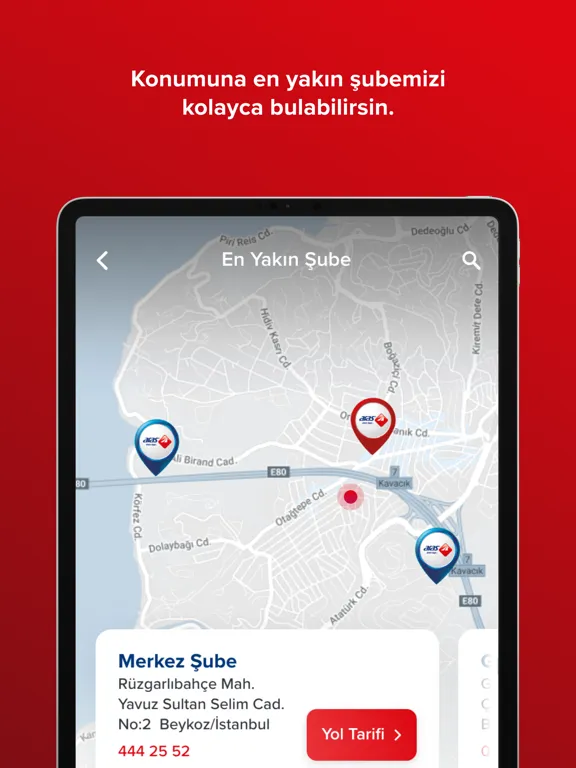 Tangkapan skrin Aras Kargo iPad 