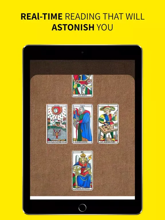 Скриншоты Quantic Tarot AI iPad 