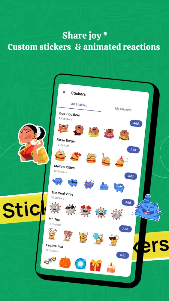 Arattai Messenger Screenshots