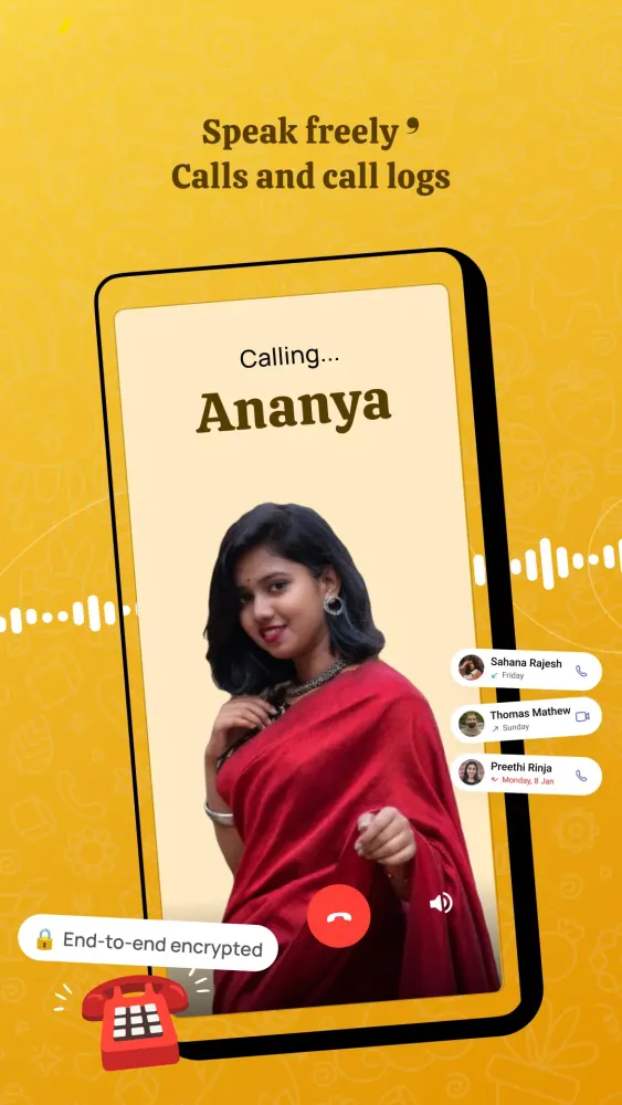 Arattai Messenger Screenshots