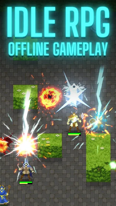 Tangkapan skrin Dunidle: Auto Battler RPG Game