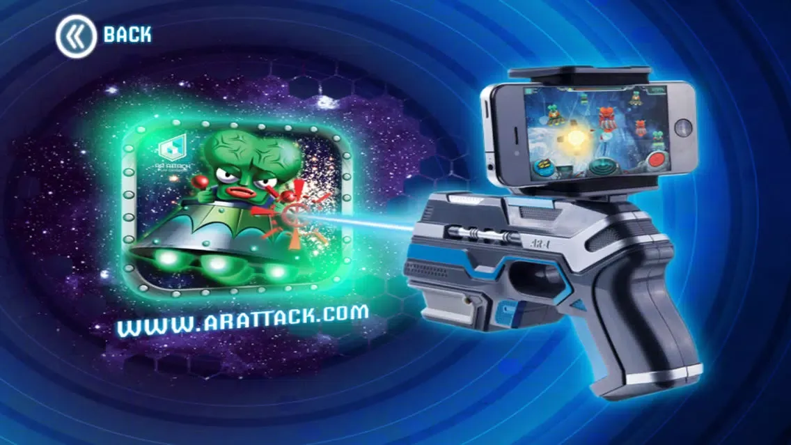 ARliens- Augmented Reality (AR ) Alien Shooting應用截圖