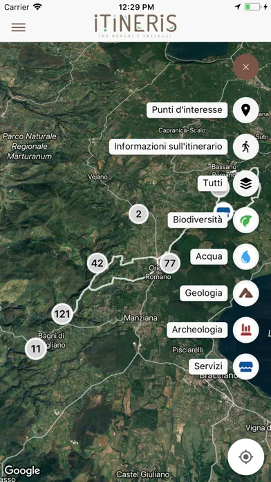 Capturas de pantalla de Itineris
