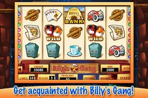 Tangkapan skrin Billy's Gang Slot
