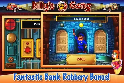 Tangkapan skrin Billy's Gang Slot