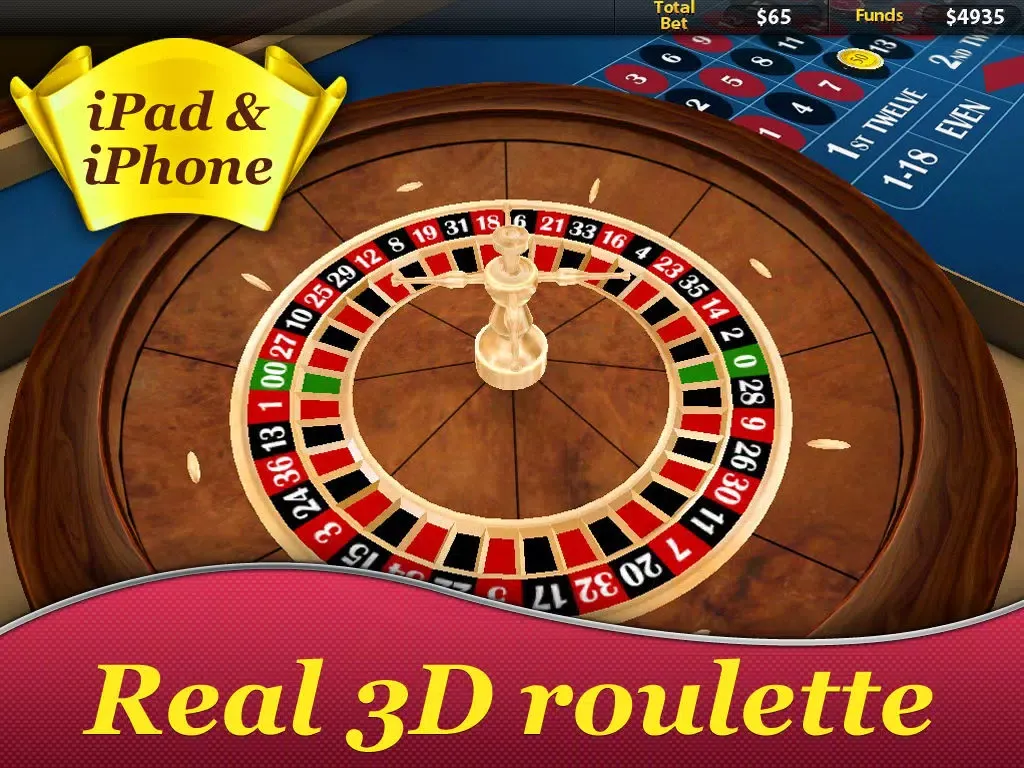 Captures d'écran de Roulette 3D iPad 