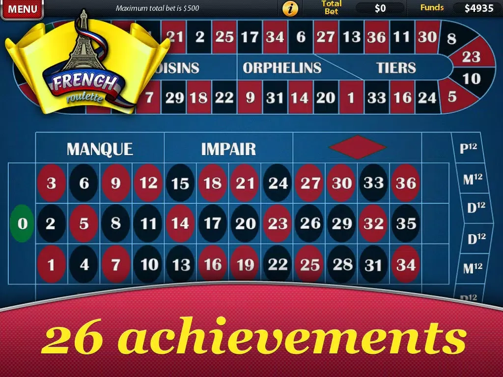 Captures d'écran de Roulette 3D iPad 