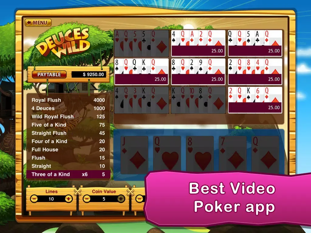 Screenshot di Video Poker Lite iPad 