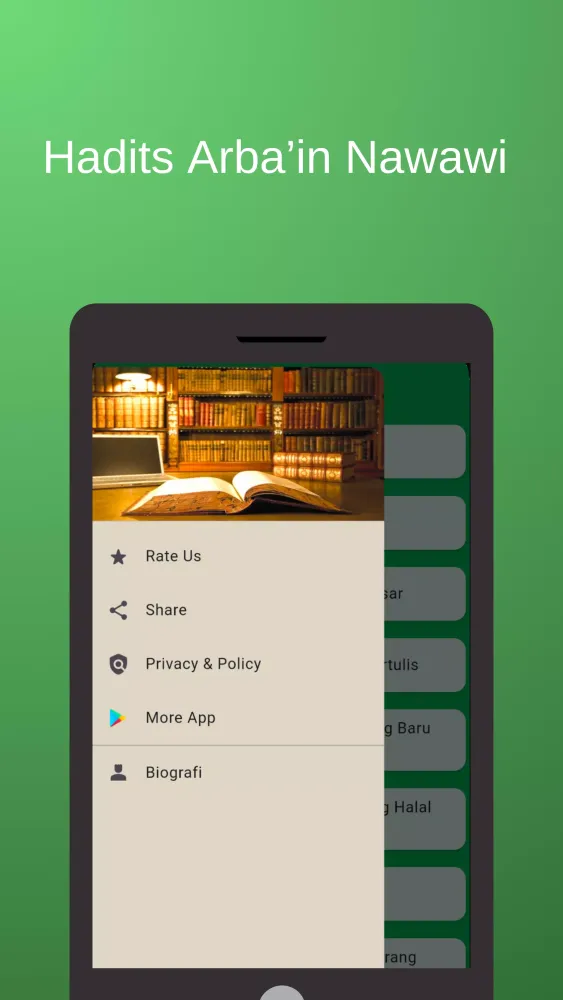 Capturas de pantalla de Arba'in An-Nawawi with Audio
