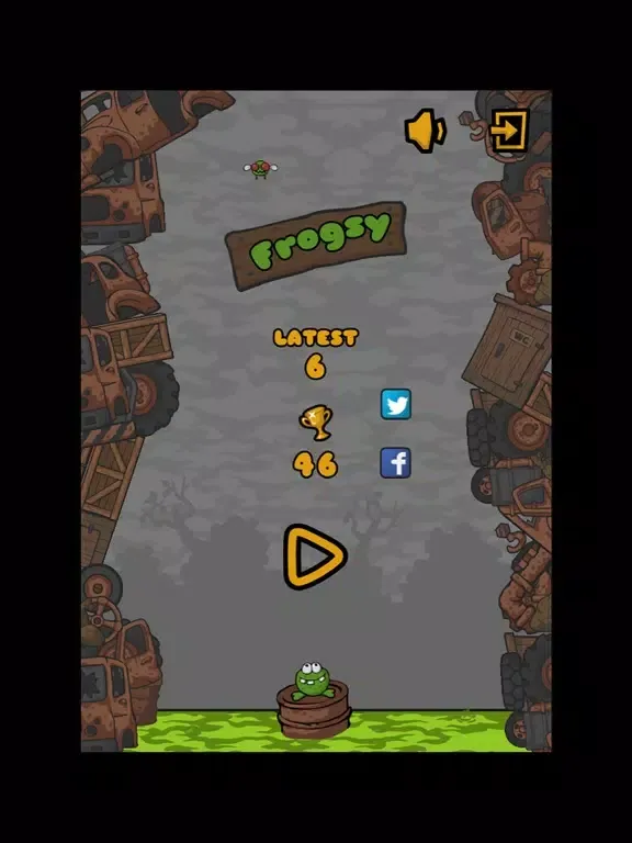 Frogsy - The Spider Frog iPad  سکرین شاٹس