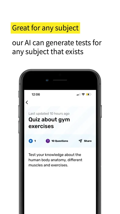Скриншоты Online Test Maker: AI-powered