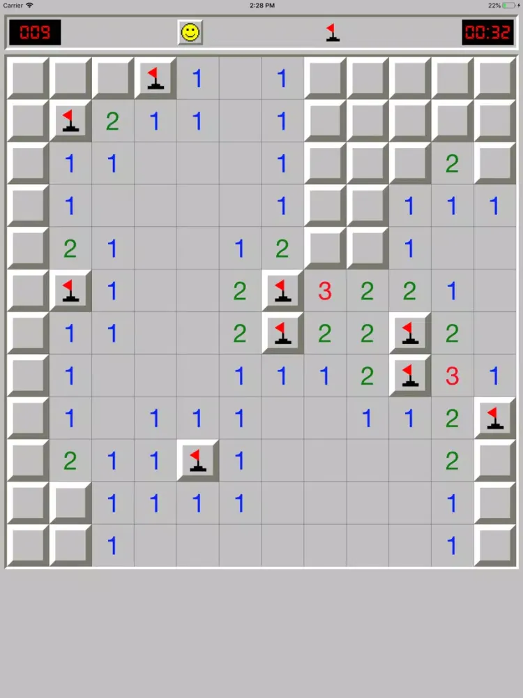 Tangkapan layar Minesweeper XP iPad 