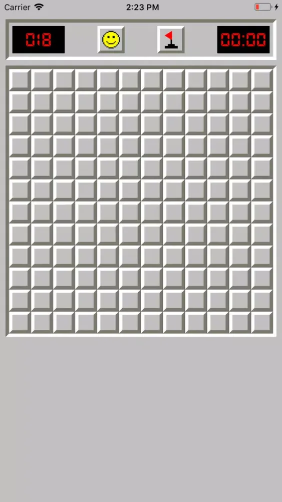 Tangkapan layar Minesweeper XP