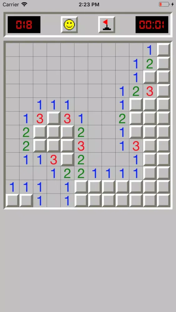Tangkapan layar Minesweeper XP