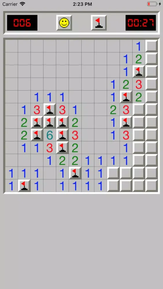 Tangkapan layar Minesweeper XP