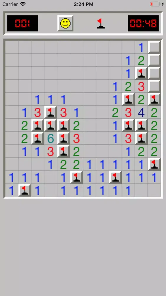 Tangkapan layar Minesweeper XP