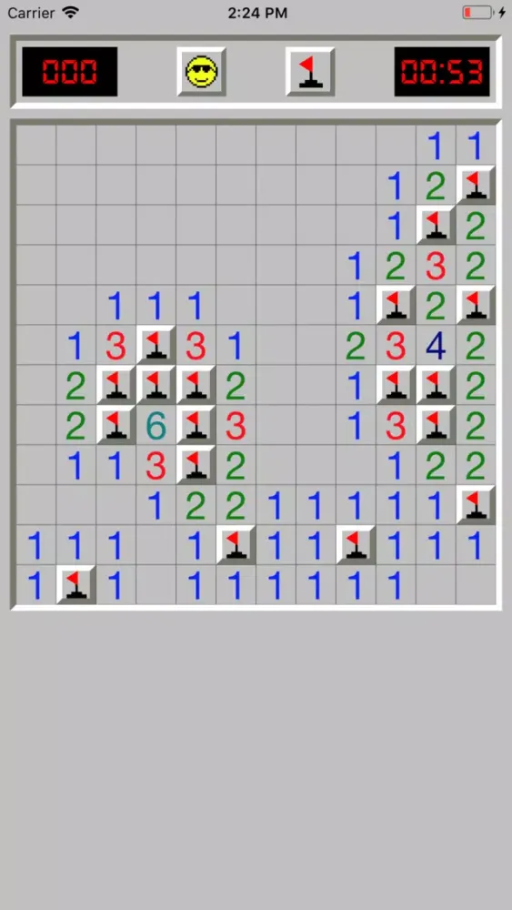 Tangkapan layar Minesweeper XP