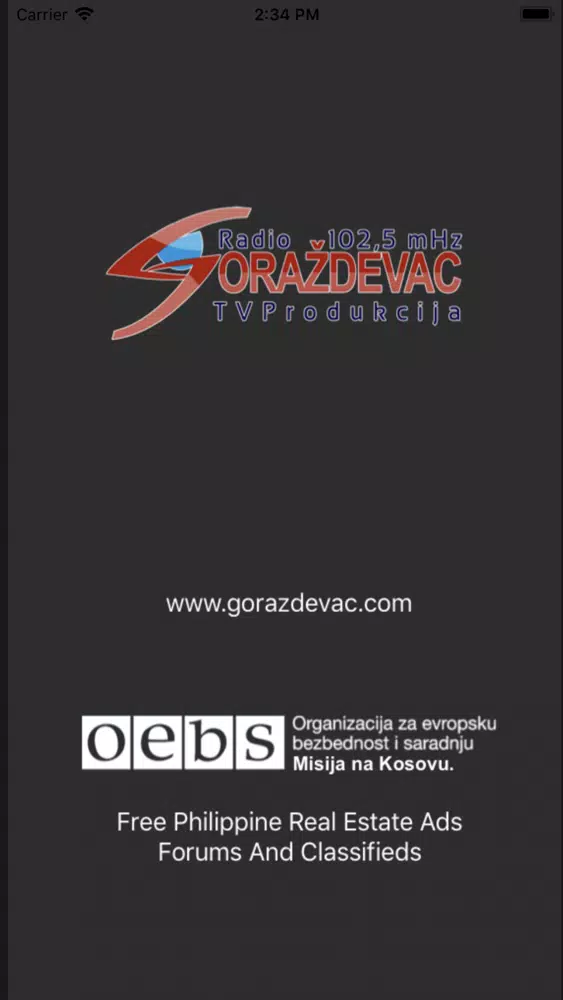 Radio Gorazdevac應用截圖