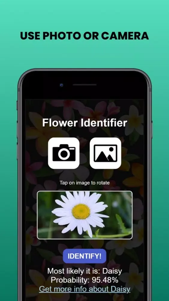 Capturas de pantalla de Flower identifier - Photo ID