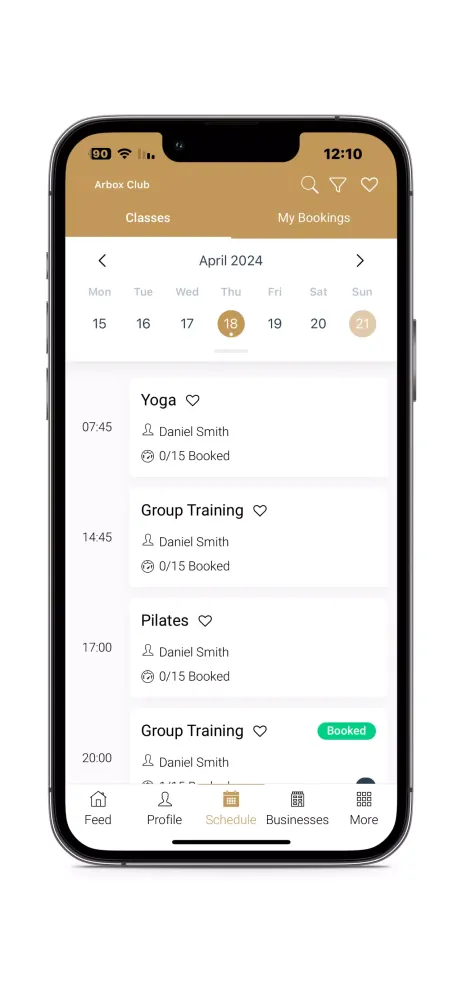 Tangkapan layar Pilates Reform
