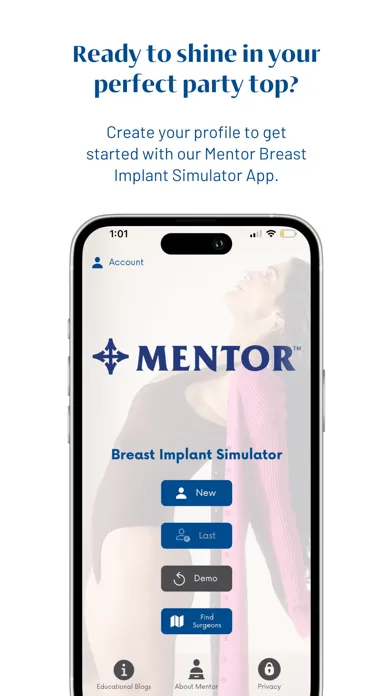 Mentor Breast Simulator स्क्रीनशॉट