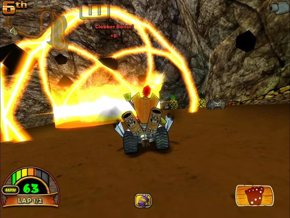 تصاویر Tiki Kart 3D iPad 