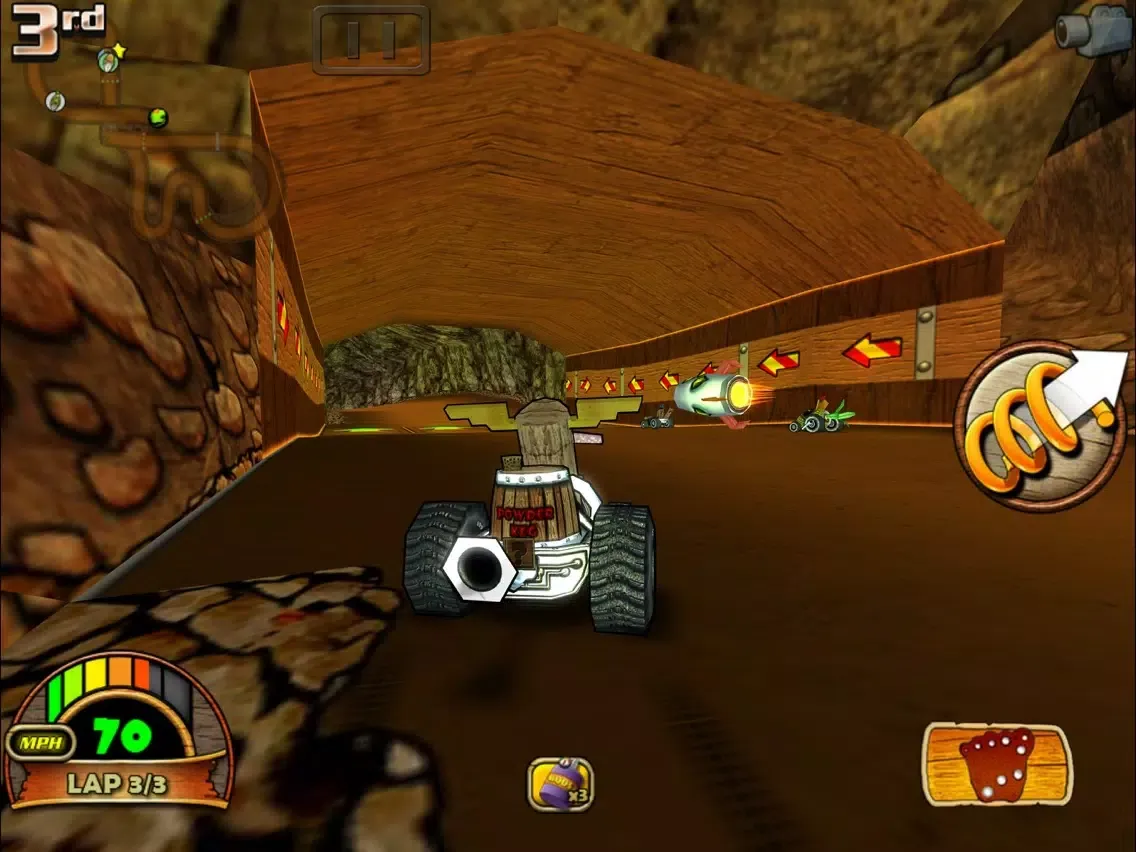 تصاویر Tiki Kart 3D iPad 