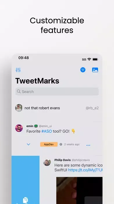 TweetMarks Screenshots