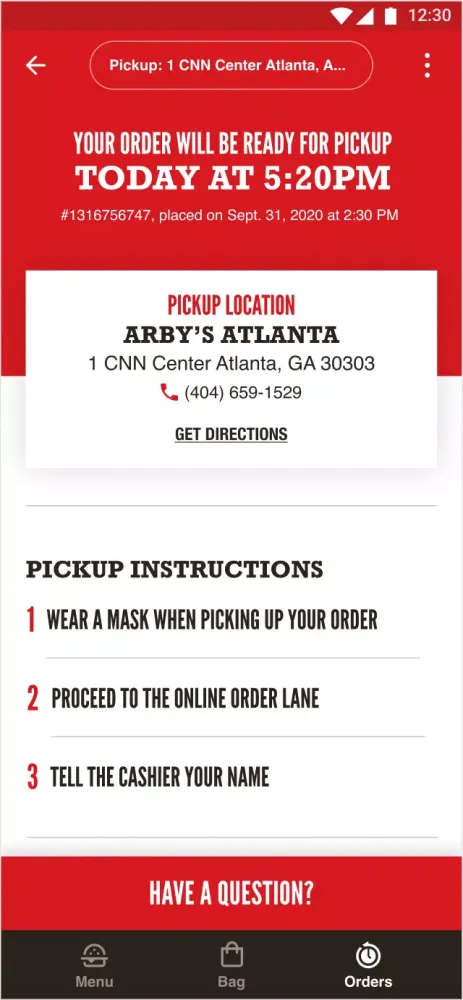 Arby's Fast Food Sandwiches Screenshots