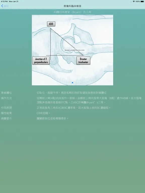Captures d'écran de 中醫傷科學 iPad 