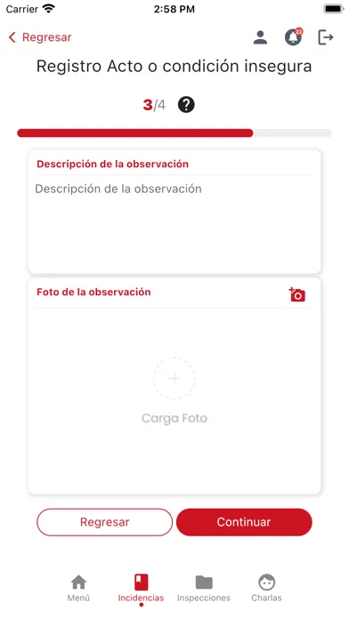 Tangkapan layar Administrativos AC