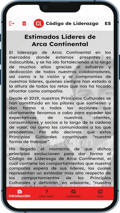 Codigo de Liderazgo স্ক্রিনশট