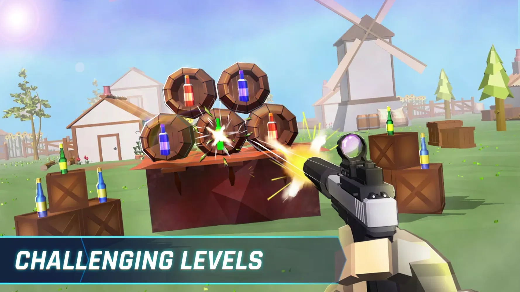 Zrzuty ekranu Bottle Gun Shooting