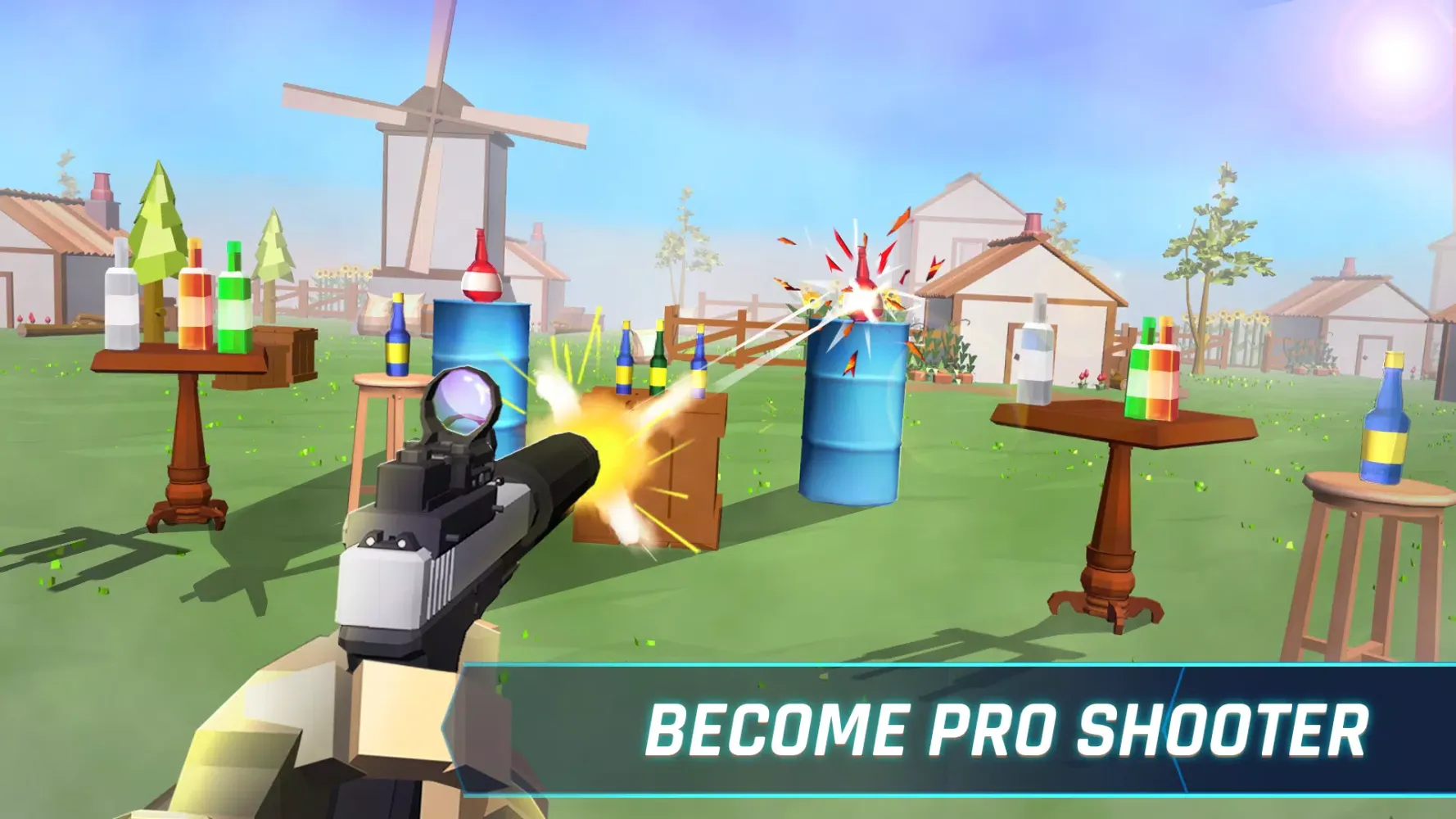 Zrzuty ekranu Bottle Gun Shooting