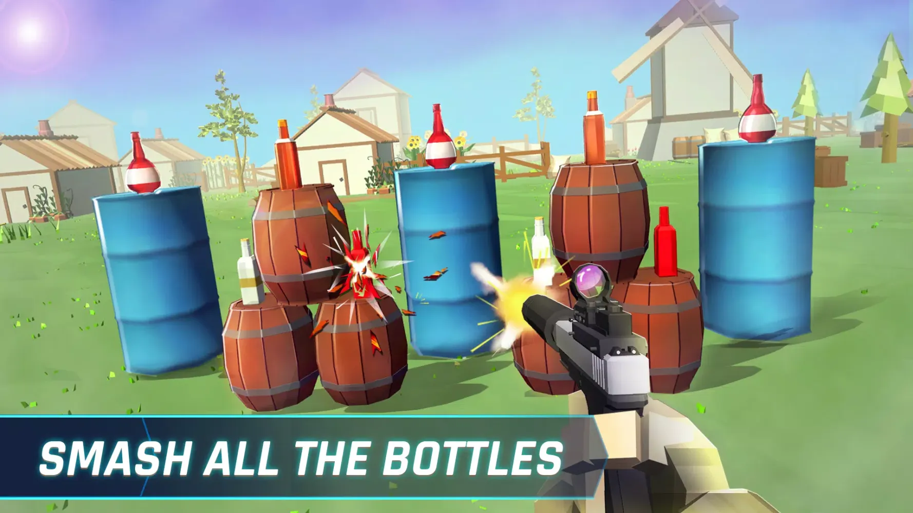 Zrzuty ekranu Bottle Gun Shooting