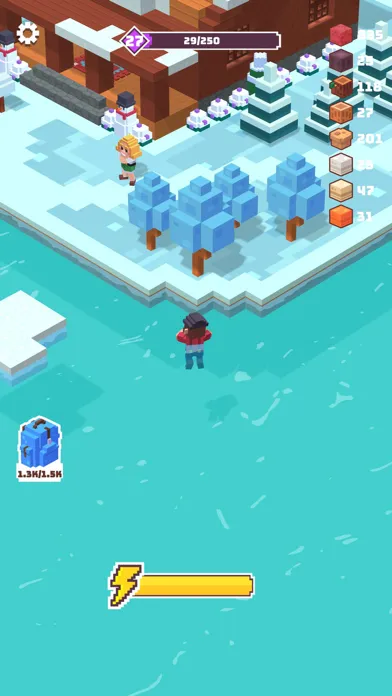 Capturas de tela do Craft Valley - Building Game
