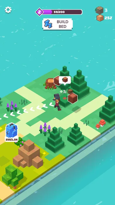 Capturas de tela do Craft Valley - Building Game